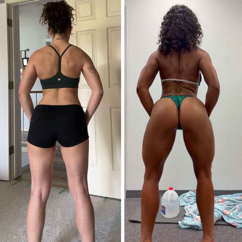 Stark Fitness before and after - online coaching results